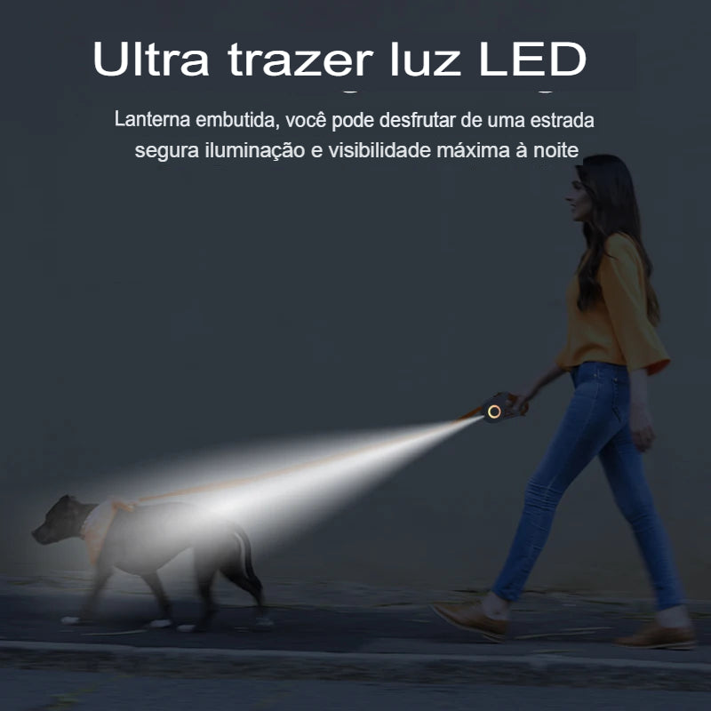 Guia Inteligente Led para Cães - Zipify